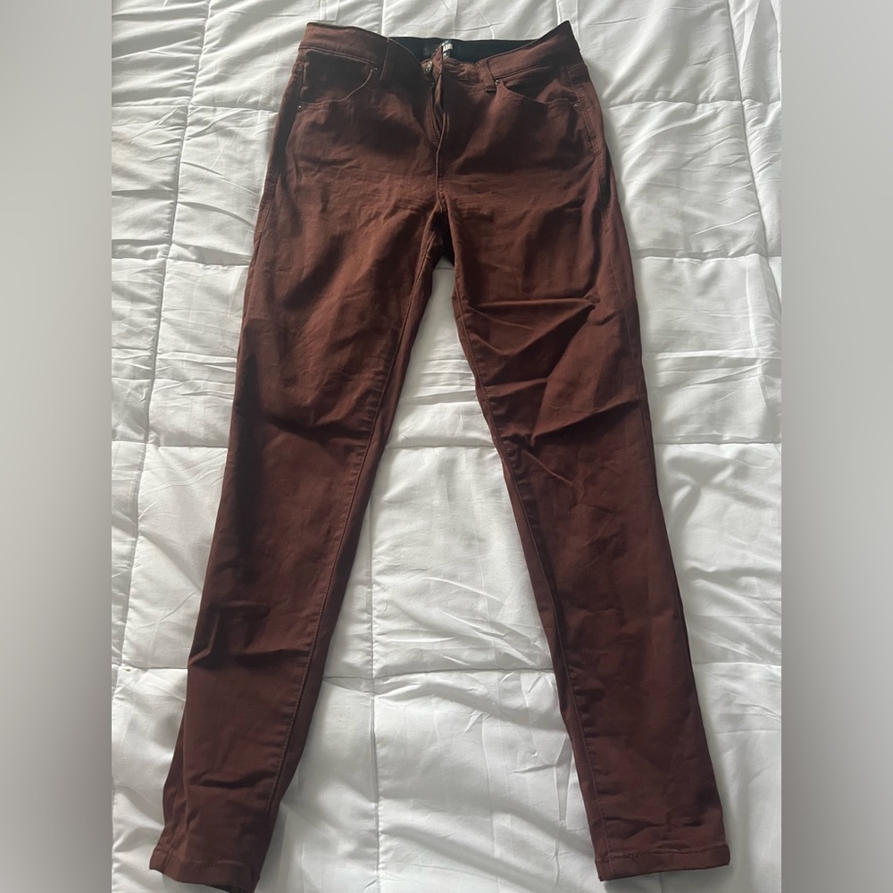 LuLaRoe brown denim skinny jeans. Size 28